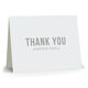 Bold Thank You Folded Note Cards - Letterpress Image 3 of 3